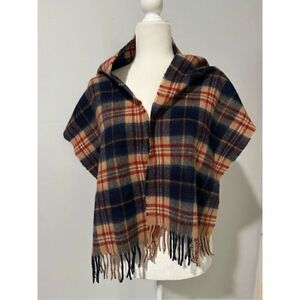 The Scotch House checkers fringe lambswool 100% pure new wool scarf
